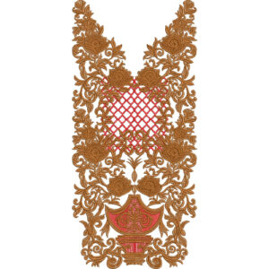 Simple Neck Embroidery Design