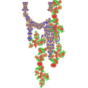 Neck Gala Embroidery Design