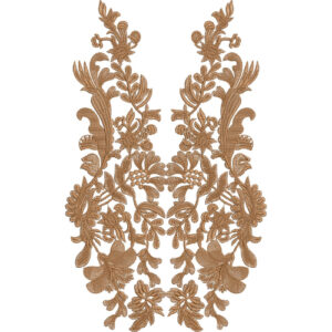 Neckline Embroidery Design