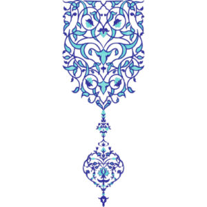 Neck Flower Embroidery Design