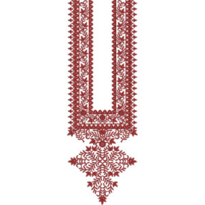 Neck Gala Embroidery Design