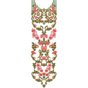 Beautiful Neck Embroidery Design
