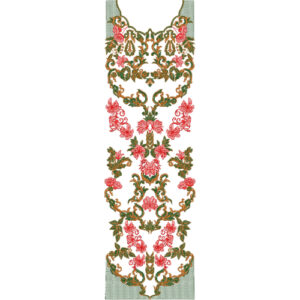 Simple Neck Embroidery Design