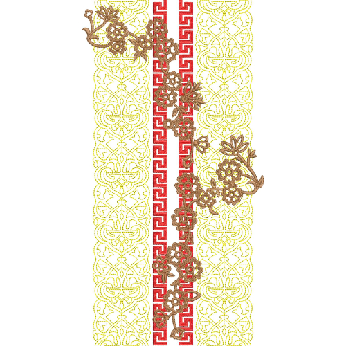 Neck Gala Embroidery Design