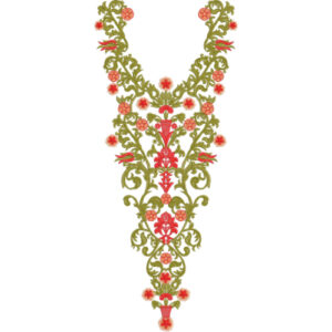 Neck Kurta Embroidery Design