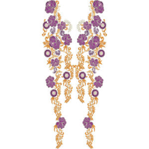 Simple Neck Embroidery Design