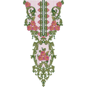 Neck Gala Embroidery Design