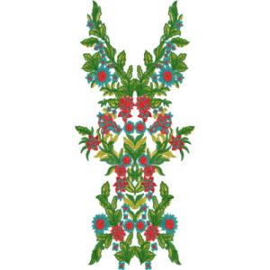 Beautiful Neck Embroidery Design