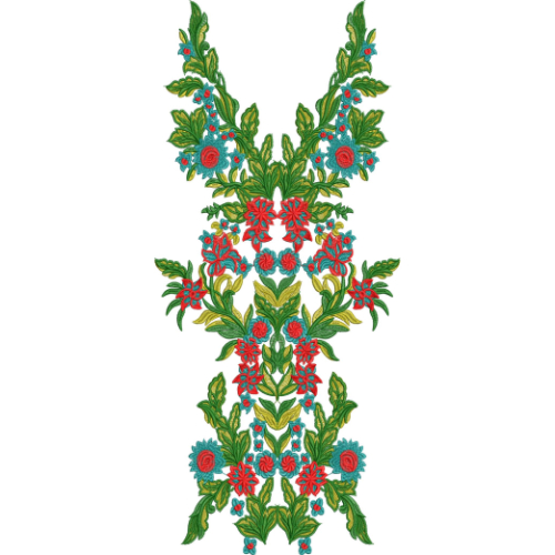 Beautiful Neck Embroidery Design