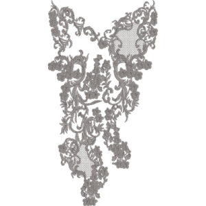 Neckline Embroidery Design