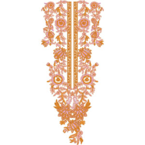 Simple Neck Embroidery Design