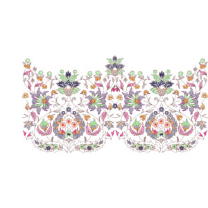 Unique Neck Embroidery Design