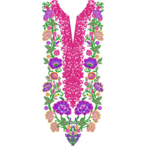 Neck Gala Embroidery Design