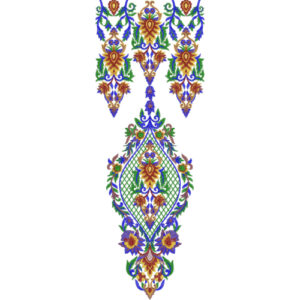 Neck Kurta Embroidery Design