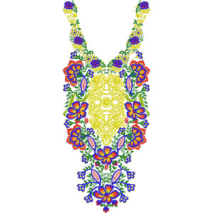Neck Gala Embroidery Design