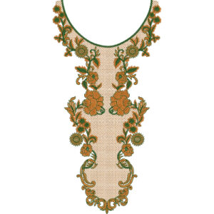 Neck Gala Embroidery Design