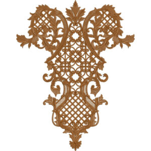 Neck Gala Embroidery Design