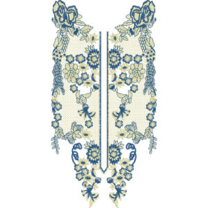 Neck Kurta Embroidery Design