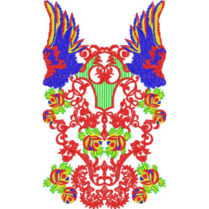 Beautiful Neck Embroidery Design