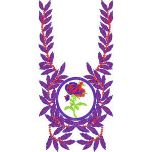 Simple Neck Embroidery Design