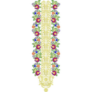 Neck Gala Embroidery Design