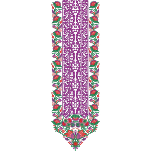 Simple Neck Embroidery Design