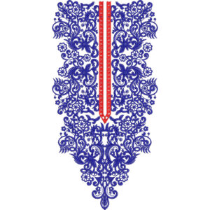 Neck Gala Embroidery Design