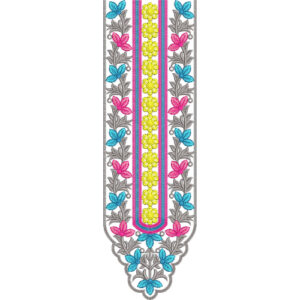 Neck Kurta Embroidery Design