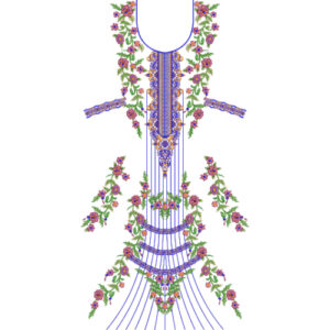 Simple Neck Embroidery Design