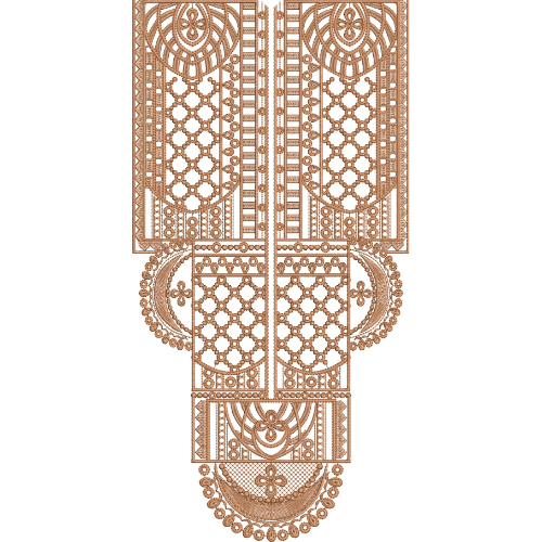 Neck Gala Embroidery Design