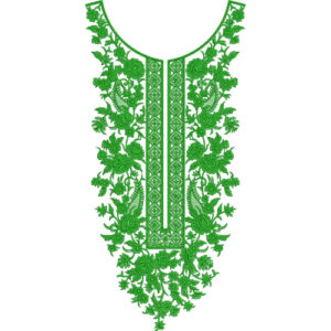 Beautiful Neck Embroidery Design