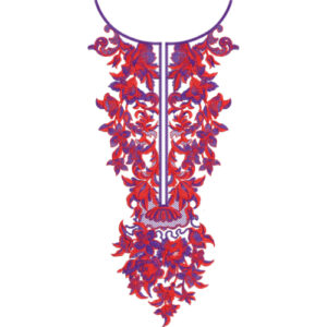 Neck Gala Embroidery Design