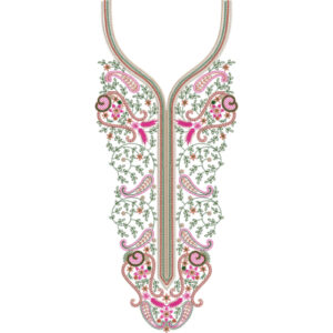 Neckline Embroidery Design