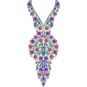 Neck Kurta Embroidery Design