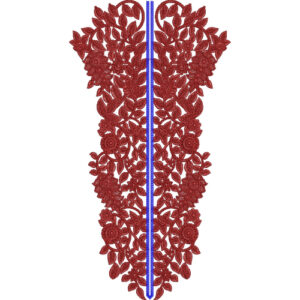 Simple Neck Embroidery Design