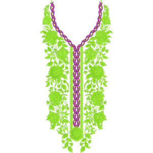 Neck Gala Embroidery Design