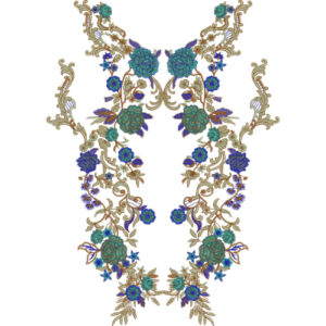 Neck Kurta Embroidery Design