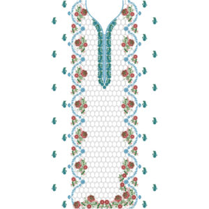 Simple Neck Embroidery Design