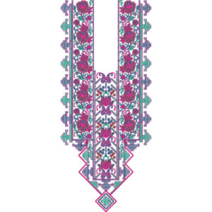 Neck Kurta Embroidery Design