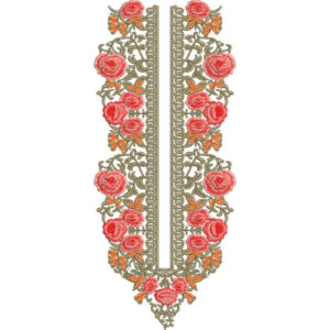 Beautiful Neck Embroidery Design