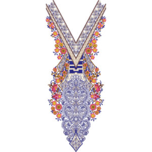 Simple Neck Embroidery Design