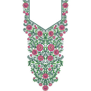 Neck Gala Embroidery Design