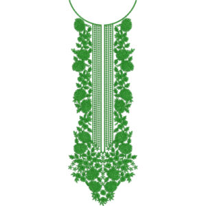 Neckline Embroidery Design