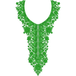 Neckline Embroidery Design
