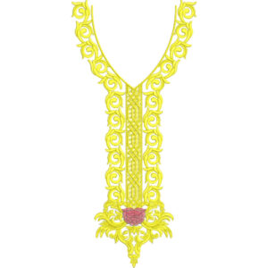 Simple Neck Embroidery Design