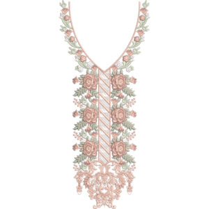 Neck Gala Embroidery Design