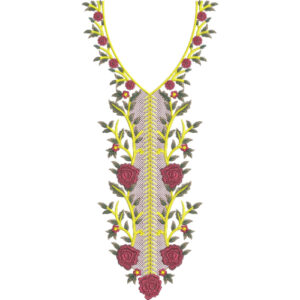Neck Kurta Embroidery Design