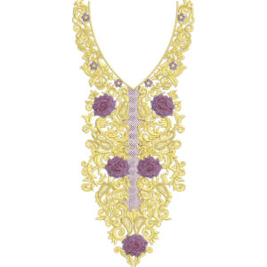 Neck Kurta Embroidery Design