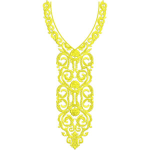 Simple Neck Embroidery Design