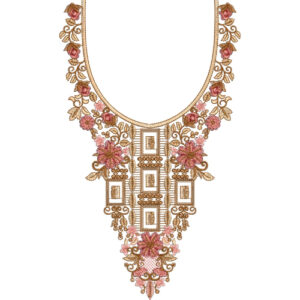 Neck Kurta Embroidery Design